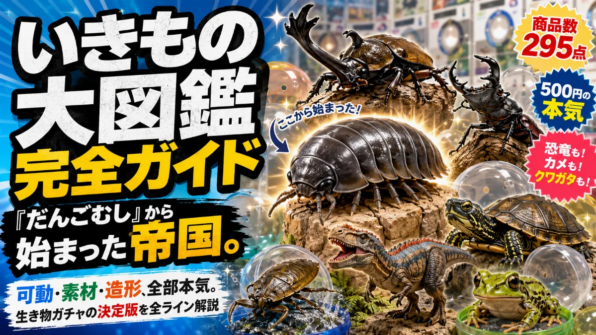 いきもの大図鑑 完全ガイド「だんごむし」から 始まった帝国。 — いきもの大図鑑シリーズ完全ガイド