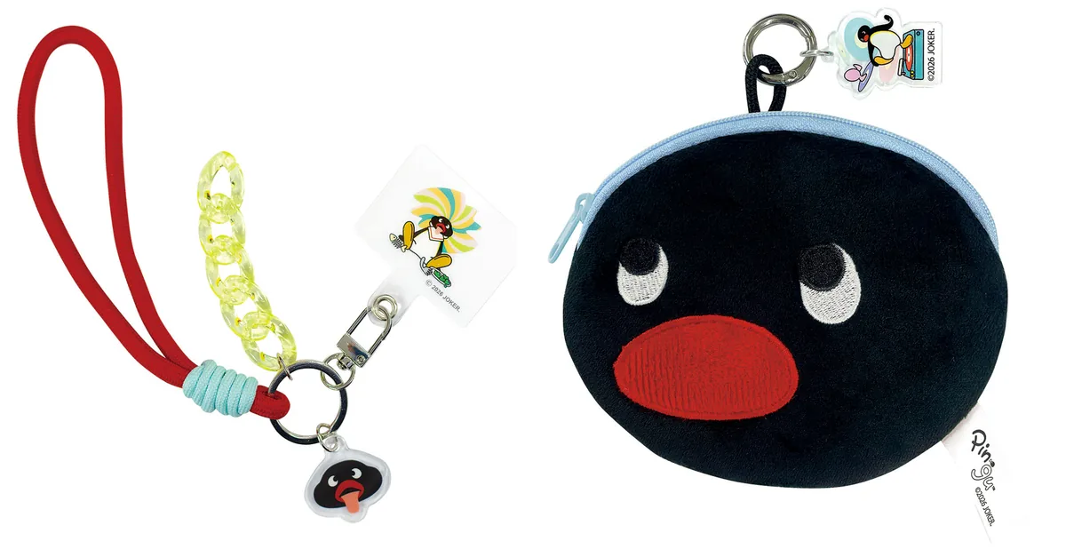 世界中で愛される『PINGU™（ピングー）』の限定カプセルトイが登場！ いろいろな表情が楽しめる「スマホストラップ」と「フェイスポーチ」を７月30日（木）より「かぷえぼ」限定で展開開始　ラインナップ全種類