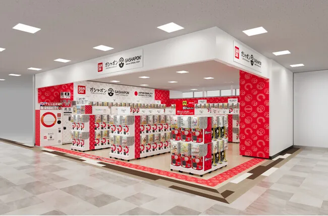 バンダイ公式の「ガシャポン」大型専門店が登場 『ガシャポンバンダイオフィシャルショップ』アルプラザ水口店 2026年8月7日(金)オープン！（ガシャポン マスコット,ぬいぐるみクリップ）