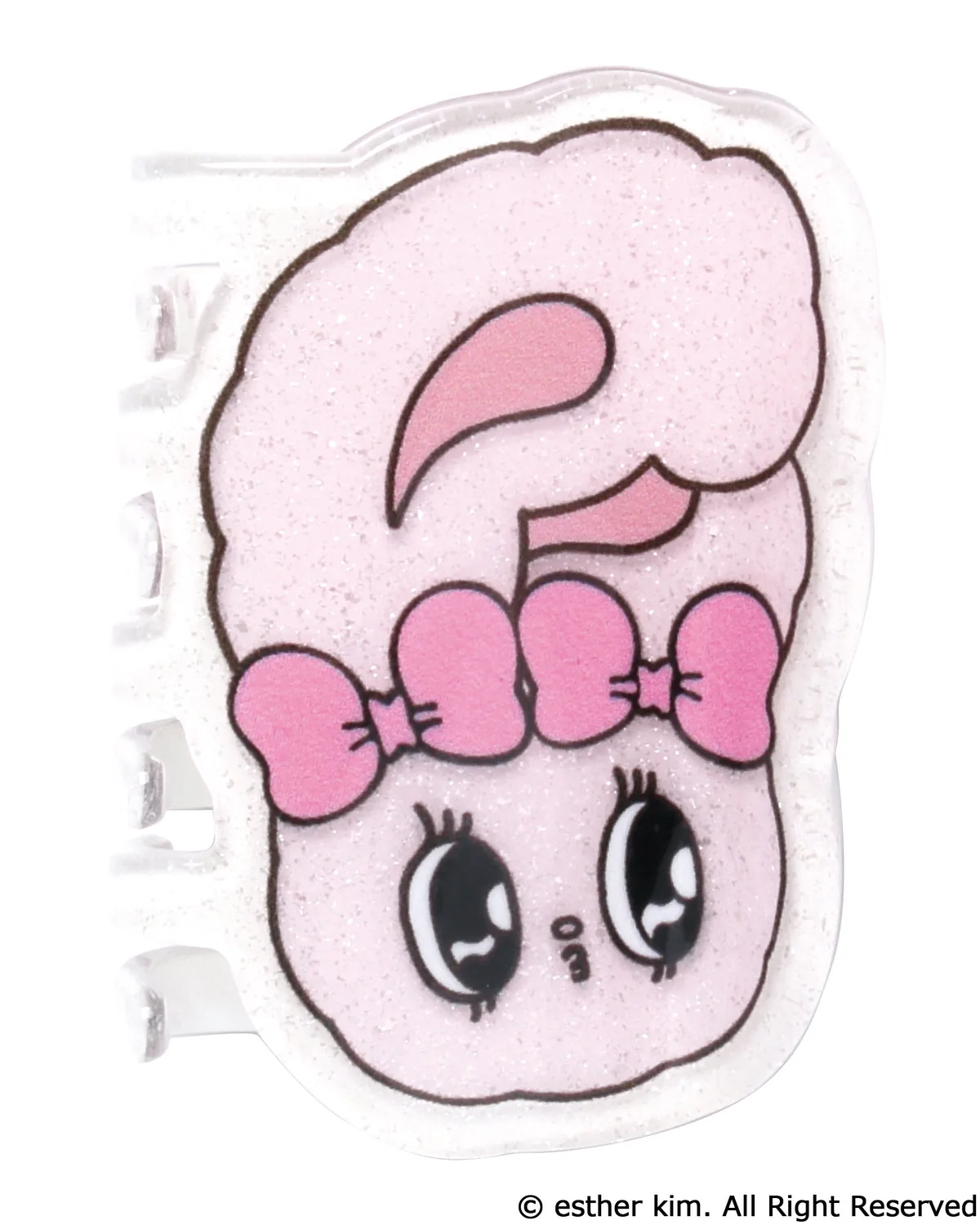 「Esther Bunny（エスターバニー）」からキラキラなラメ入りで可愛い！バンスクリップがカプセルトイに登場！　ラインナップ全種類