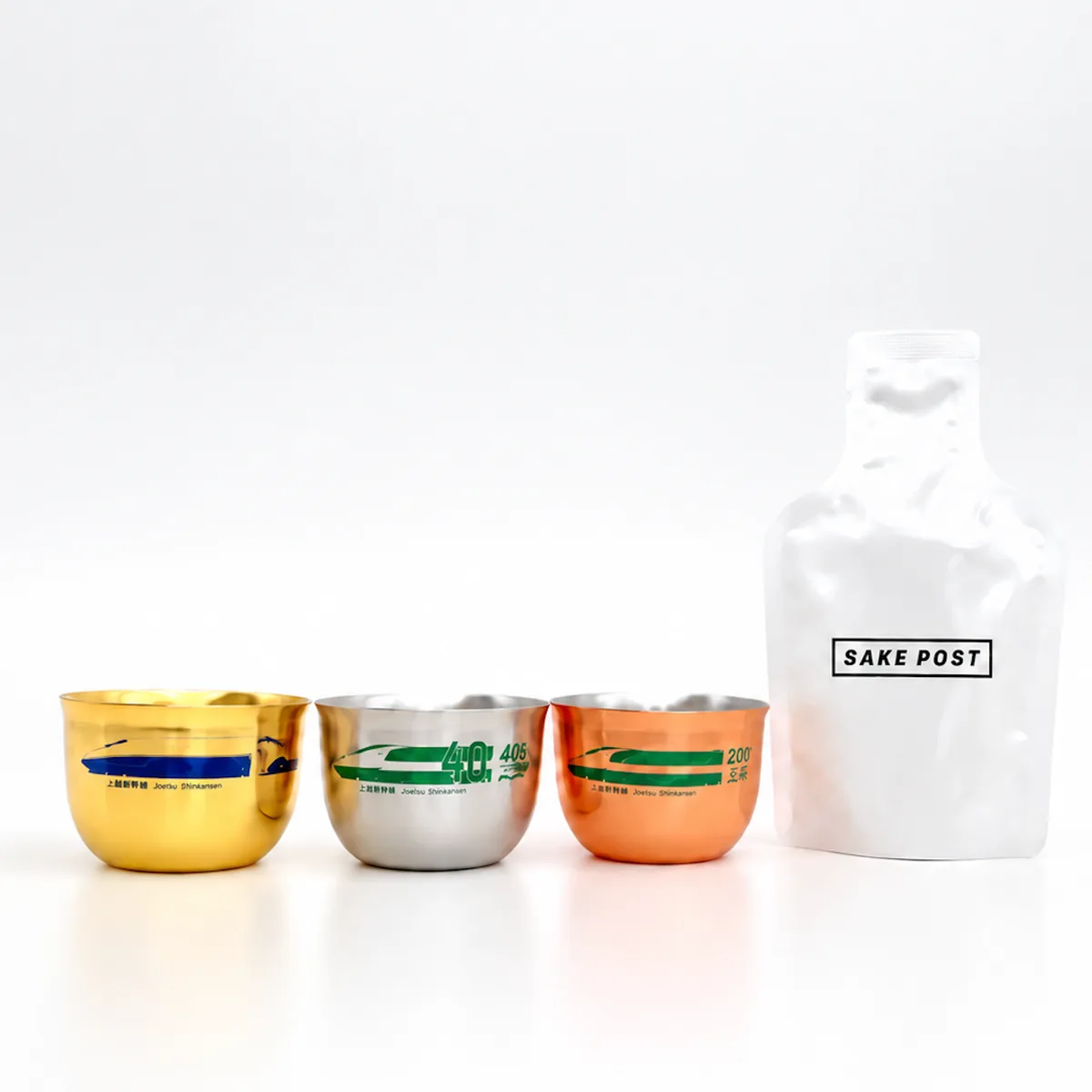 【9/15-23】東京駅限定。非売品の新幹線酒器が当たるガチャ「ポンポン酒」に新潟40蔵の地酒　ラインナップ全種類